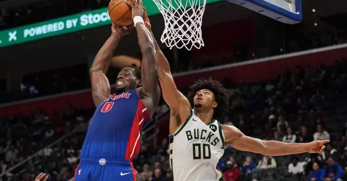 Cunningham and Duren lead Pistons to rare victory over Bucks, 124-112