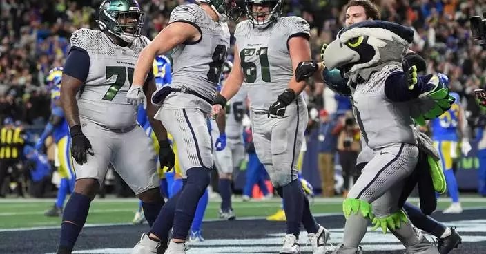 Seahawks rally from 16-point deficit and stun Rams 38-37 in OT to move atop NFC West