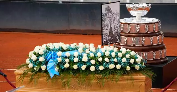‘My Way:’ Hundreds honor the late tennis great Nicola Pietrangeli at Rome memorial
