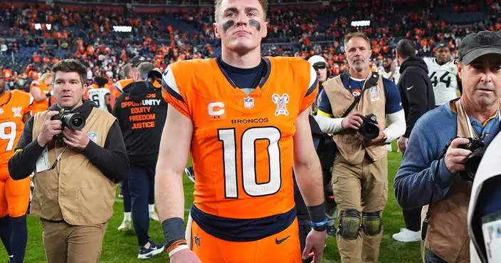 Broncos try to look at the bright side after their long winning streak is ended by Jaguars