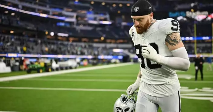 Raiders&#8217; Maxx Crosby questionable with knee injury but expected to play against Broncos