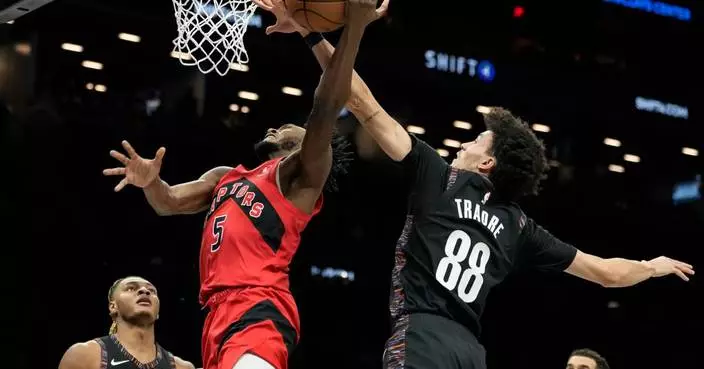 Porter and Clowney lead the Nets to a 96-81 victory over the Raptors