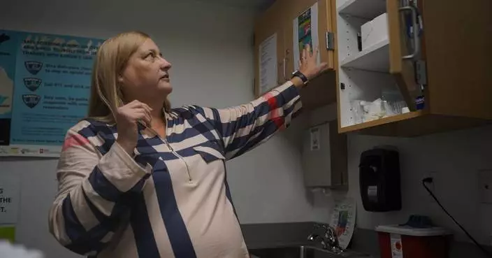 Addiction-stricken community struggles to keep a syringe program going after Trump's order