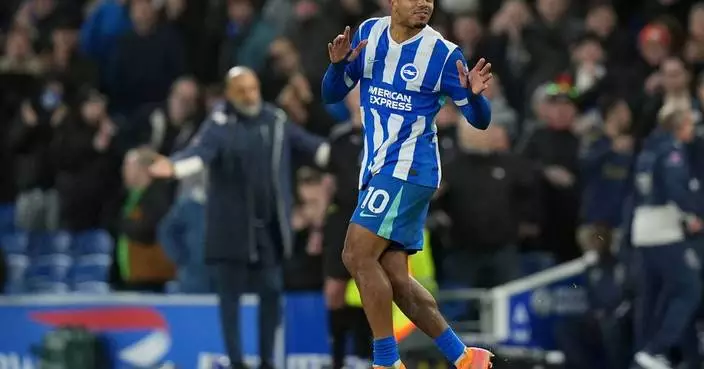 Guehi's late goal lifts Crystal Palace to 4th place in Premier League