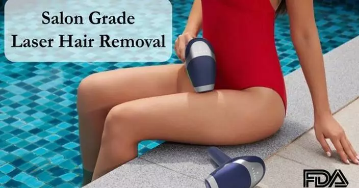 DermRays Introduces the World's First VCSEL Diode Laser Hair Removal Device, Marking the Biggest Breakthrough in At-Home Beauty in Over a Decade