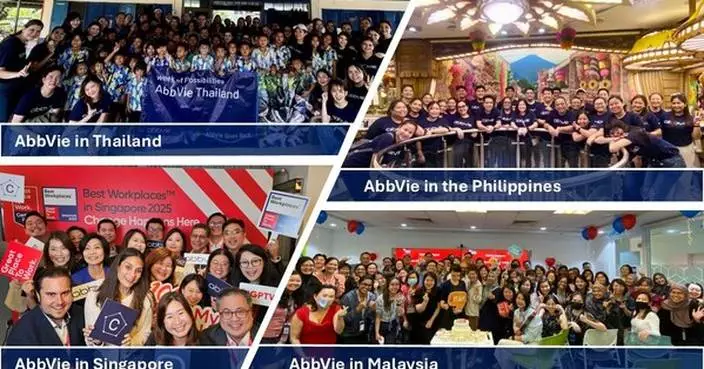 AbbVie Ranked #15 in the Inaugural Fortune 100 Best Companies to Work For Southeast Asia 2025 List
