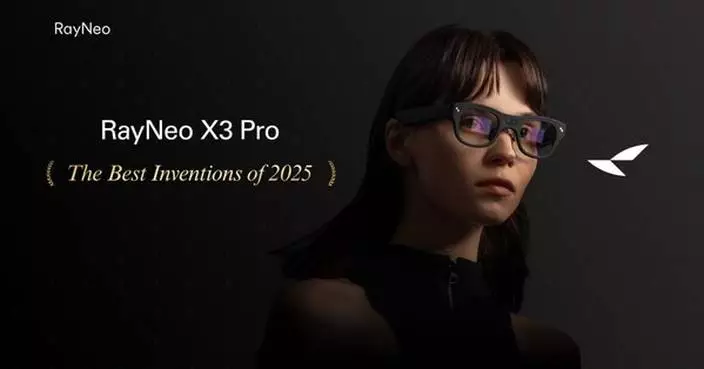 Award-Winning AR: RayNeo X3 Pro, selected as TIME Best Invention of 2025, launches globally Dec 17