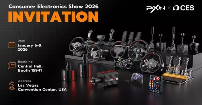 PXN Redefines Sim Racing with New-Generation Ecosystem and Gaming Peripherals at CES 2026
