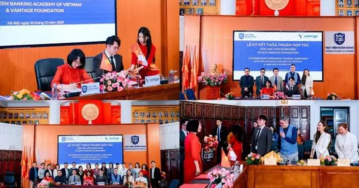 Banking Academy of Vietnam and Vantage Foundation Formalised Strategic Partnership to Advance Financial Education