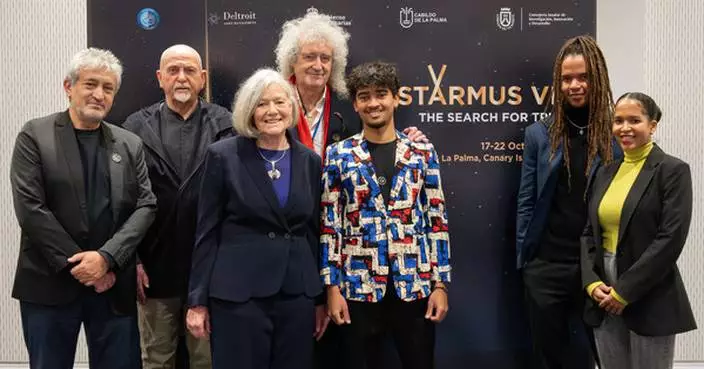 BRIAN MAY AND STARMUS MARK 10 YEARS OF THE STEPHEN HAWKING SCIENCE MEDAL WITH THE LAUNCH OF THE JANE GOODALL EARTH MEDAL