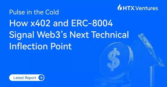 HTX Ventures Explores x402 and ERC-8004 in New Report, Signaling Web3's Next Technical Inflection Point