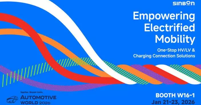 SINBON Brings Enhanced EV Connection Solutions to Automotive World Tokyo 2026