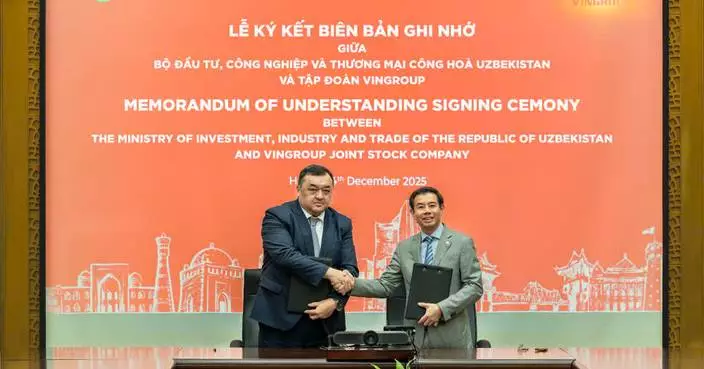 Vingroup Signs Strategic Cooperation with The Government of Uzbekistan, Opening Large-Scale Investment Opportunities in Central Asia