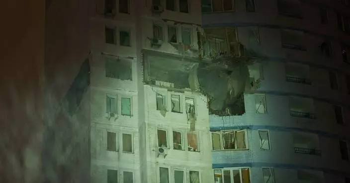 Ukrainian drones set fire to Russian oil depot after Moscow launches new hypersonic missile