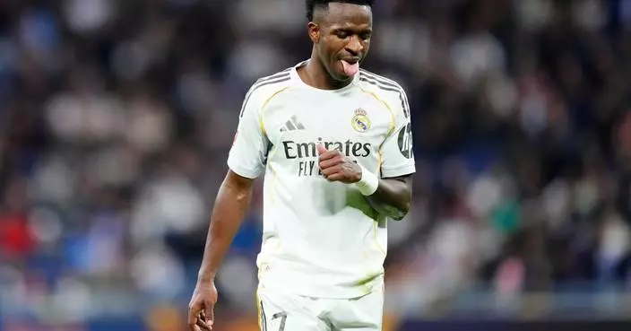 Vinícius wins over fans with 3 assists and a goal in Real Madrid’s 6-1 rout of Monaco