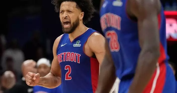 Cade Cunningham has 29 points, 13 assists as Pistons beat Knicks 121-90