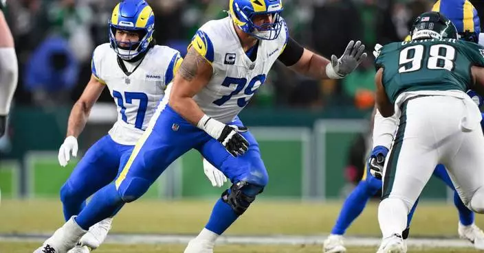 Rams RT Rob Havenstein practicing again after a 2-month injury absence for the longtime starter