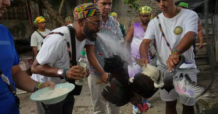 Cuba’s Santeros offer gifts and ask deities for peace as tensions rise with US