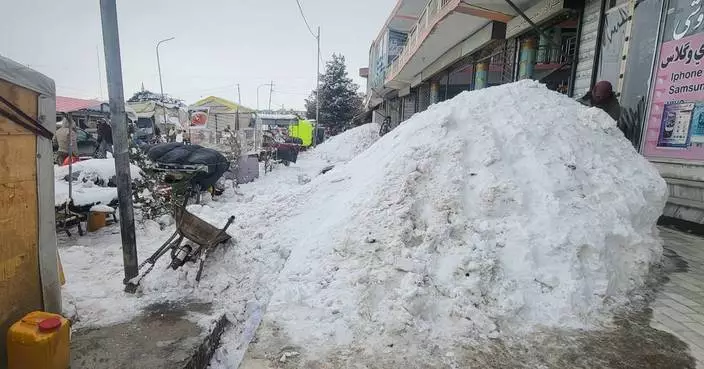 Heavy snow and rainfall kill 61, injure 110 over 3 days in Afghanistan, authorities say