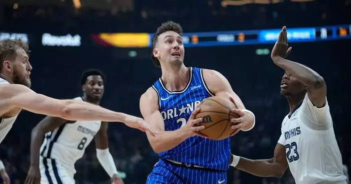 Paolo Banchero and Franz Wagner lead Magic past Grizzlies 118-111 in Berlin