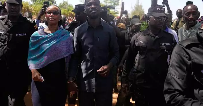 Wife of Uganda’s opposition leader recounts how armed men attacked her at her home