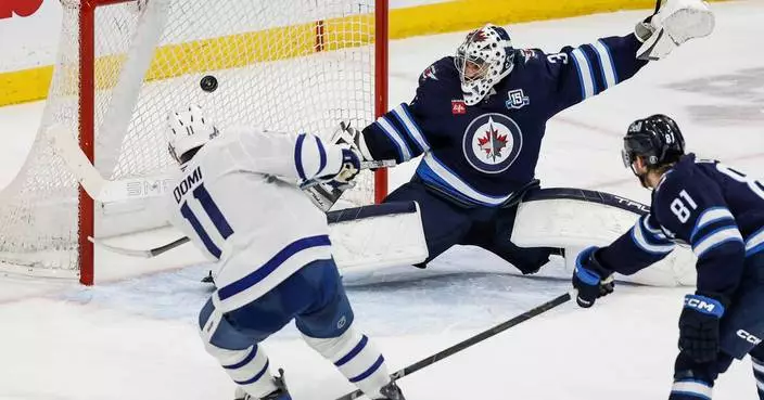Max Domi scores in overtime to cap Maple Leafs’ rally in 4-3 win over Jets