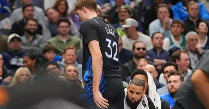 Mavericks rookie star Cooper Flagg out against Jazz because of ankle injury