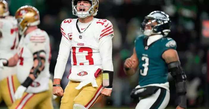 Purdy, 49ers eliminate defending Super Bowl champion Eagles with 23-19 win in wild-card game