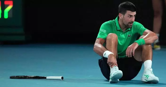 Djokovic secures 400th Grand Slam match win to extend record, ties Federer's Australian Open mark