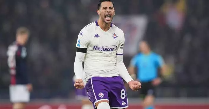 Fiorentina pays tribute to late owner Rocco Commisso in emotional 2-1 win at Bologna