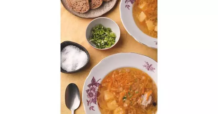 The secret to this Ukrainian soup? It’s all in the sauerkraut