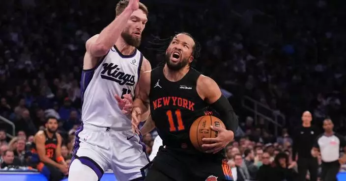 Brunson, Knicks use a big fourth quarter to beat the Kings 103-87 for their 3rd straight win