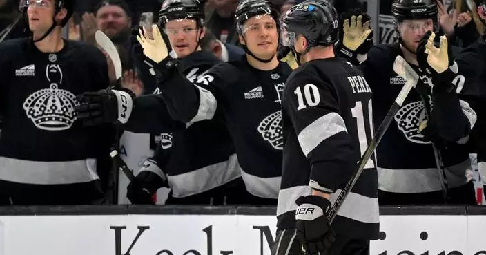 Kings give up lead in 3rd period for 2nd straight game but recover for 5-4 shootout win over Wild