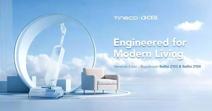 Tineco Turns Floor Care into an Art of Living at CES 2026
