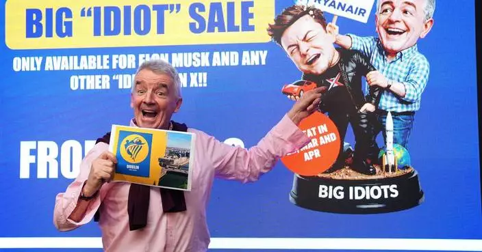Ryanair CEO dismisses Elon Musk's idea of buying the airline as verbal feud escalates