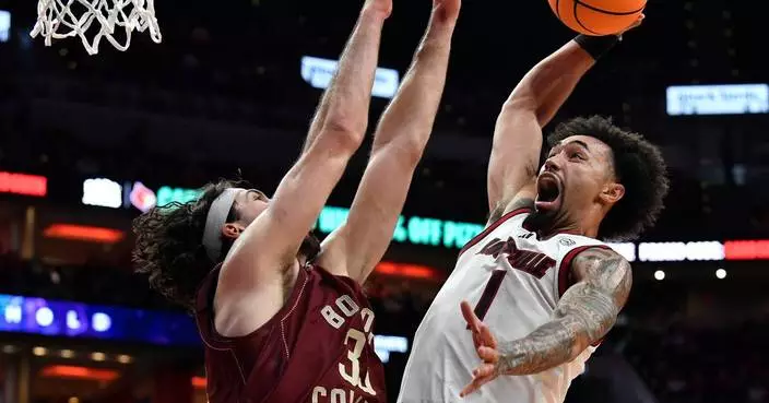 No. 20 Louisville beats Boston College 75-62 as ex-G League player London Johnson is made available