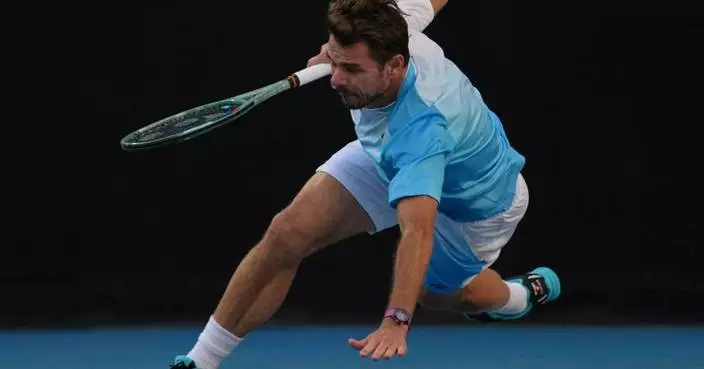 Wawrinka, 40, makes history in Australian Open after grueling 4 1/2-hour match