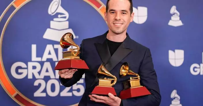 Grammy-nominated Edgar Barrera wishes be a pioneer for Latin songwriters