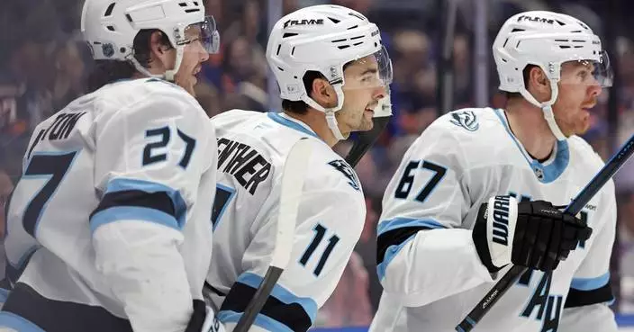 Sean Durzi scores in OT to give Mammoth 3-2 win over Rangers