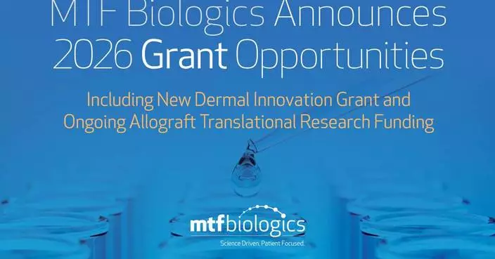 MTF Biologics Announces New Funding Opportunities For 2026