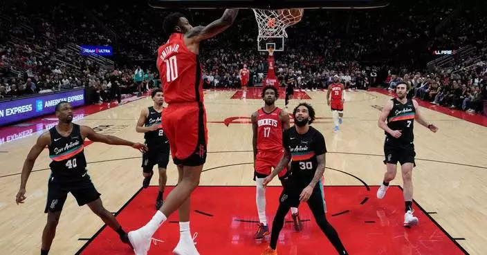 Sengun just misses triple-double and powers Rockets’ comeback win over Spurs