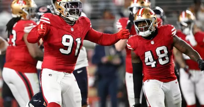 49ers lose linebacker Tatum Bethune for the season with groin injury