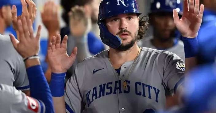 Infielder Vinnie Pasquantino agrees to 2-year contract with the Royals