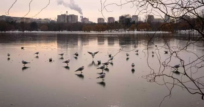 Freezing rain and ice disrupt travel across central and eastern Europe