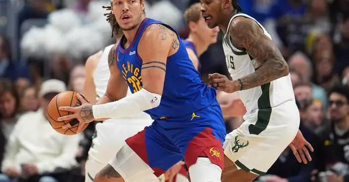 Tim Hardaway Jr. scores 25 points, Aaron Gordon adds 23 and Nuggets beat Bucks 108-104