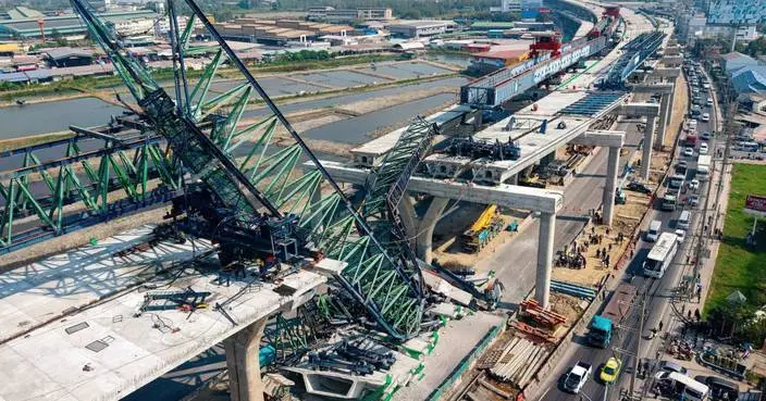 Thailand suffers another construction accident just a day after rail tragedy that killed 32