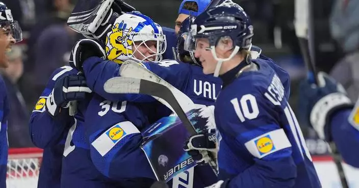 Finland stuns 2-time defending champ US 4-3 in OT  in world junior quarterfinals