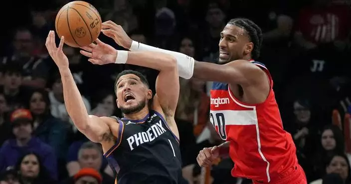 Suns breeze past Wizards 122-93 for 10th victory in 13 games