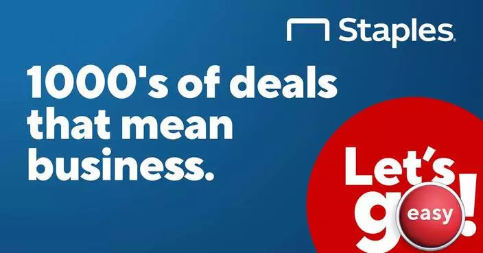 Staples Kicks Off the New Year with 1000’s of Deals That Mean Business