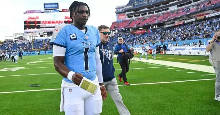 Cam Ward provides rare QB stability for the Titans by starting every game as a rookie